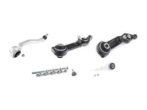 ES#3647722 - 2113308207KT2 - W211 Front Lower Control Arm Kit With Hardware - Everything you need to replace the four front lower control arms on your W211 - Lemforder - Mercedes Benz