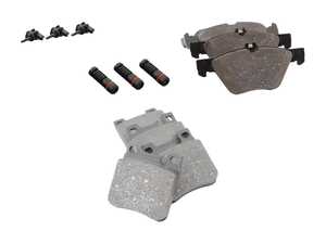 ES#2769956 - 0044200320KT - Front & Rear Brake Pad Kit - Featuring Genuine Mercedes-Benz Pads - Genuine Mercedes Benz - Mercedes Benz