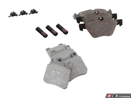 ES#2769956 - 0044200320KT - Front & Rear Brake Pad Kit - Featuring Genuine Mercedes-Benz Pads - Genuine Mercedes Benz - Mercedes Benz