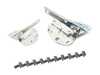 ES#2708032 - 3C0823301E - Hood Hinge Replacement Kit - Replace your damaged hinges - Genuine Volkswagen Audi - Volkswagen