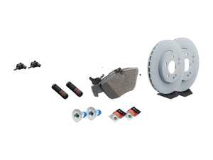 ES#2770965 - 004420022067KT5 - Front Brake Service Kit - Featuring Genuine Mercedes-Benz Rotors And Pads - Genuine Mercedes Benz - Mercedes Benz