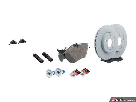 ES#2770965 - 004420022067KT5 - Front Brake Service Kit - Featuring Genuine Mercedes-Benz Rotors And Pads - Genuine Mercedes Benz - Mercedes Benz