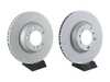 ES#4674553 - 9Y0615302KT1 - Front Brake Rotors - Pair - Does not include rotor secure bolts - Zimmermann - Porsche