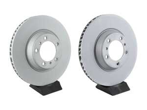 ES#4674553 - 9Y0615302KT1 - Front Brake Rotors - Pair - Does not include rotor secure bolts - Zimmermann - Porsche