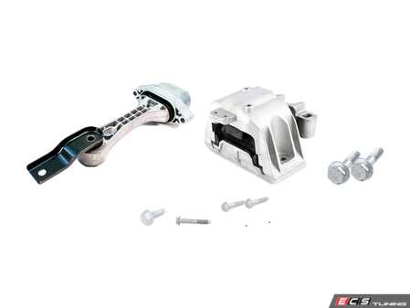 ES#2763748 - 1J0199851AAKT - Drivetrain Mount Kit  - Includes right side engine mount, dogbone mount, and related hardware - Assembled By ECS - Audi