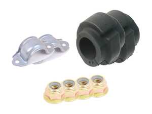 ES#3677966 - 8k0411327bktKT - Front Sway Bar Installation Kit  - Includes brackets, bushings, & all necessary hardware to properly install a new sway bar. - Assembled By ECS - Audi