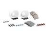 ES#2770442 - 210421251264KT10 - Front & Rear Brake Service Kit - Featuring ATE Rotors And Meyle Ceramic Pads - Assembled By ECS - Mercedes Benz