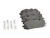 ES#4473295 - 4m0698151bkKT - Front Brake Pad Set  - Restore the stopping power in your vehicle - Genuine Volkswagen Audi - Audi