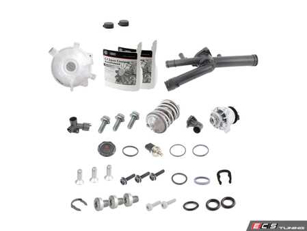ES#4017079 - 03h121117aKT1 - Cooling System Refresh Kit - This coolant refresh kit covers the most common failures in the cooling system on your 3.6L VR6 engine - Genuine Volkswagen Audi - Volkswagen