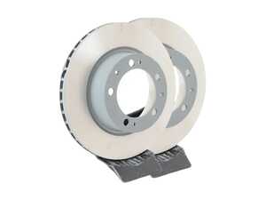 ES#2538676 - 95135204102 - Rear Brake Rotors - Pair 11.77" (299mm) - Rear axle fitment - Both left and right - Sebro - Porsche