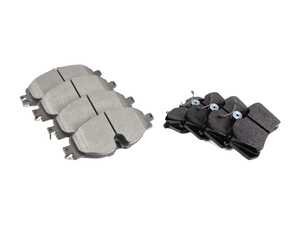 ES#4030725 - hb788f.74KT -  Front & Rear Brake Pad Kit - Hawk HP Plus - A composite that can take the heat at the track and get you home safely. - Hawk - Volkswagen