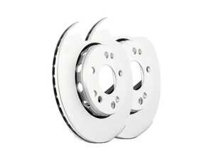 ES#2703264 - 1244212312KT4 - Front Brake Rotors - Pair - Featuring a protective Meyle Platinum coating - Meyle - Mercedes Benz