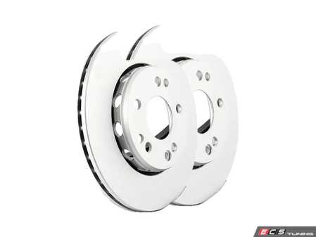 ES#2703264 - 1244212312KT4 - Front Brake Rotors - Pair - Featuring a protective Meyle Platinum coating - Meyle - Mercedes Benz