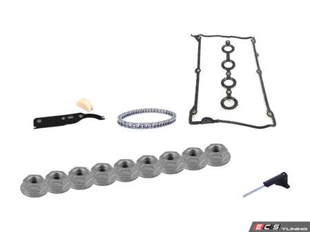ES#3247584 - 058109229BKT2 - Cam Chain Service Kit - All the parts required for a timing chain replacement - Genuine Volkswagen Audi - Audi