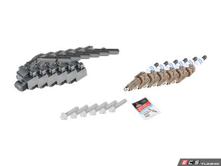 ES#3663795 - 2769065100KT1 - Ignition Service Kit - Featuring OE Beru ignition coils and Bosch Spark Plugs - Assembled By ECS - Mercedes Benz