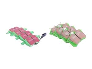 ES#3691743 - dp21330KT - Front & Rear Brake Pad Kit - EBC GreenStuff - Mildly upgraded composite pad. - EBC - Volkswagen