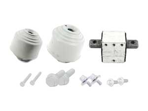 ES#2784353 - 2112402617KT4 - Drivetrain Mount Kit - Includes both engine mounts and transmission mount with hardware - Assembled By ECS - Mercedes Benz