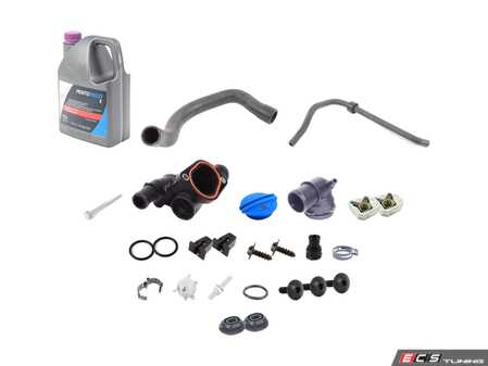ES#2973183 - 1k0121101cdKT - Cooling System Refresh Kit - This comprehensive kit eliminates the weak spots in your cooling system - Assembled By ECS - Volkswagen