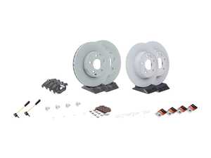 ES#3618336 - 204421312KT - Front & Rear Brake Service Kit - Featuring Genuine Mercedes-Benz Rotors And Pads - Genuine Mercedes Benz - Mercedes Benz