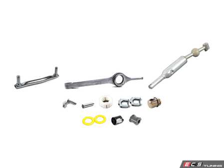 ES#4158518 - 25117507695KT11 - Complete Shifter Rebuild Kit - Everything you need to rebuild your shifter assembly, complete with selector rod, shift arm, and E60 shift lever - Genuine BMW - BMW