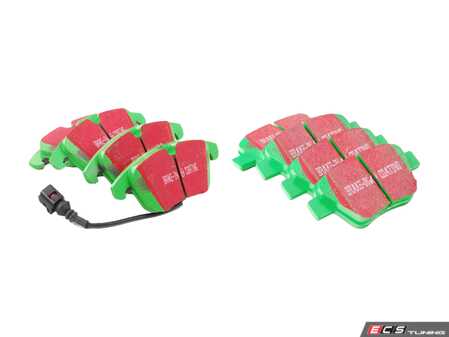 ES#3691631 - dp22075KT - Front & Rear Brake Pad Kit - EBC GreenStuff - Mildly upgraded composite pad. - EBC - Volkswagen