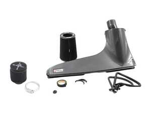 ES#2996679 - FMINDMK7KT - Gloss Carbon Fiber Cold Air Intake System - Black Hose - Draw in colder, denser air for stronger, more efficient combustion - Forge - Audi Volkswagen
