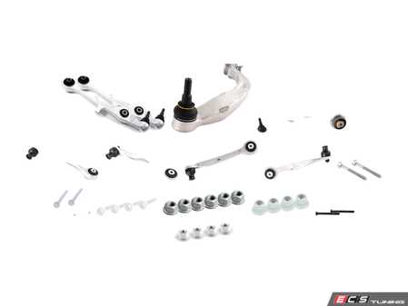 ES#2661082 - 8E0407505AKT2 - Complete Front Control Arm Kit - Includes new control arms with hardware - Genuine Volkswagen Audi - Audi