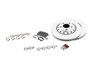 ES#4460860 - 4e0615601k2KT - Rear Break Service Kit  - Featuring genuine rotors and pads. - Genuine Volkswagen Audi - Audi