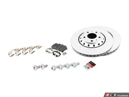 ES#4460860 - 4e0615601k2KT - Rear Break Service Kit  - Featuring genuine rotors and pads. - Genuine Volkswagen Audi - Audi