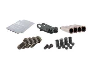 ES#2627324 - 34111118948KT2 - Front Pad And Rotor Installation Kit - Includes everything to install new front brakes. For vehicles with ATE calipers. - Genuine BMW - BMW