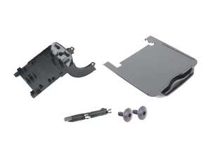 ES#2762475 - 8R0864207F25DKT - Center Armrest Kit - leather - Soul (Black) - Replaces the center armrest lid, trim, and hinge - Genuine Volkswagen Audi - Audi