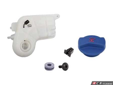 ES#3706543 - 4f0121403tkt1KT - Coolant Expansion Tank Kit  - Install a brand new expansion tank with a new cap and hardware - Assembled By ECS - Audi