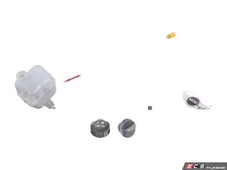 ES#2593812 - 11127594876KT - Engine Cover Kit - Clean up your engine bay with new engine cover kit  - Genuine MINI - MINI
