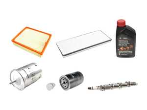 ES#2681123 - 1H0201511AKT4 - 40k Service Kit - Large Size Oil Filter - Everything you need to perform the recommended 40k mile service - Genuine Volkswagen Audi - Audi