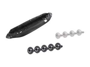 ES#4766087 - 8W0807611FKT - Front Belly Pan & Installation Kit  - Includes a replacement belly pan with all necessary mounting hardware - Genuine Volkswagen Audi - Audi