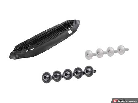 ES#4766087 - 8W0807611FKT - Front Belly Pan & Installation Kit  - Includes a replacement belly pan with all necessary mounting hardware - Genuine Volkswagen Audi - Audi