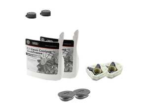 ES#3691173 - 1k0121367p1KT - Radiator Installation Kit - Upper and lower mounts plus a gallon of G13 coolant - Genuine Volkswagen Audi - Volkswagen