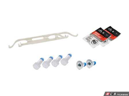 ES#2770762 - 0004218291KT2 - Front Pad And Rotor Installation Kit - Includes everything to install new front brakes - Assembled By ECS - Mercedes Benz