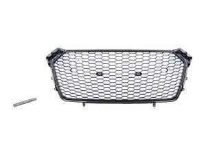 ES#4475601 - 4s0853651grn4KT - Grille Assembly - Dark Chrome High Gloss  - Clean up your exterior or change your look - Genuine Volkswagen Audi - Audi