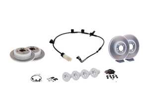 ES#4351984 - 34116858652KT13 - Front & Rear Brake Service Kit - All you need to replace your brake pads and rotors - Genuine MINI - MINI
