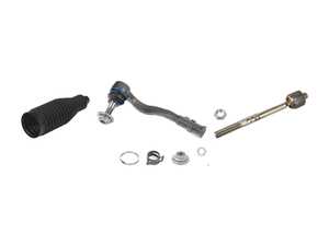 ES#4785768 - 8W0423811CAKT - Tie Rod Replacement Kit - Left
 - Everything you need to replace the left steering tie rods featuring Meyle inner and outer rods - Assembled By ECS - Audi