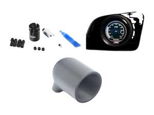 ES#5424705 - mk7glibgKT - MK7 GLI Boost Gauge Kit  - Includes boost tap, gauge, and pod - Assembled By ECS - Volkswagen
