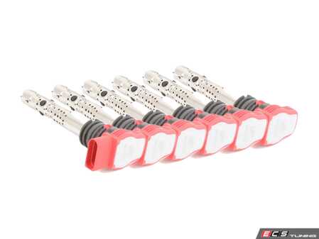 ES#4057526 - 06C9051KT - Coil Pack - Set Of Six - Restore performance and clear trouble codes. - Hamburg Tech - Audi
