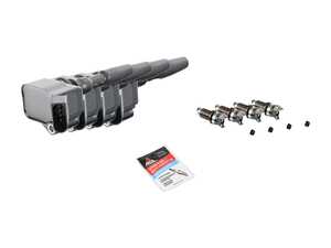 ES#4159103 - 04e905602dkt3KT - Ignition Service Kit - Includes four genuine Hella coil packs and Bosch spark plugs - Assembled By ECS - Audi Volkswagen