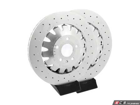ES#4375967 - 8v0615301r1KT - Front Brake Rotors - Pair (370x34) - Restore the stopping power in your vehicle - VNE - Audi