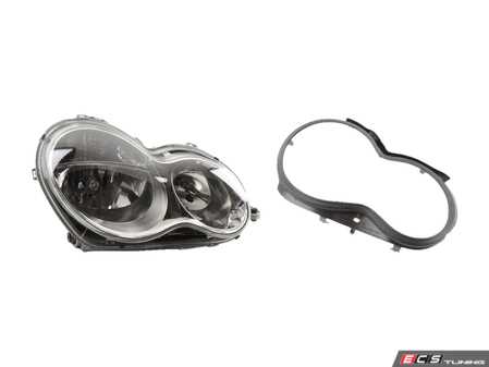 ES#2710740 - 2038201659KT1 - Halogen Headlamp Assembly - Right Side - Genuine Mercedes Benz - Mercedes Benz