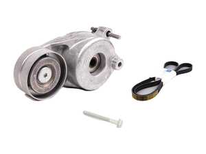 ES#2792653 - 002993429664KT1 - Accessory Belt Kit - Level 1 - Includes accessory belt and belt tensioner assembly - Genuine Mercedes Benz - Mercedes Benz