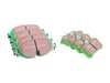 ES#4030716 - dp22150KT2 - Front & Rear Brake Pad Kit - EBC GreenStuff - Mildly upgraded composite pad. - EBC - Volkswagen