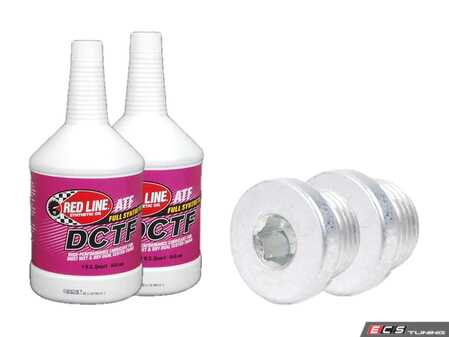 ES#4820508 - G8XM3MTSKT1 - Manual Transmission Service Kit - Includes the fluid and plugs needed to replace your manual transmission's fluid - Featuring Redline fluid and Genuine BMW drain/fill plugs - Assembled By ECS - BMW