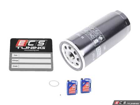 ES#3639727 - 92810720105KT3 - Liqui Moly High Tec Oil Service Kit (20w-50) - Includes Mahle Filter and LiquiMoly High Tec C30 Spec Oil - Assembled By ECS - Porsche